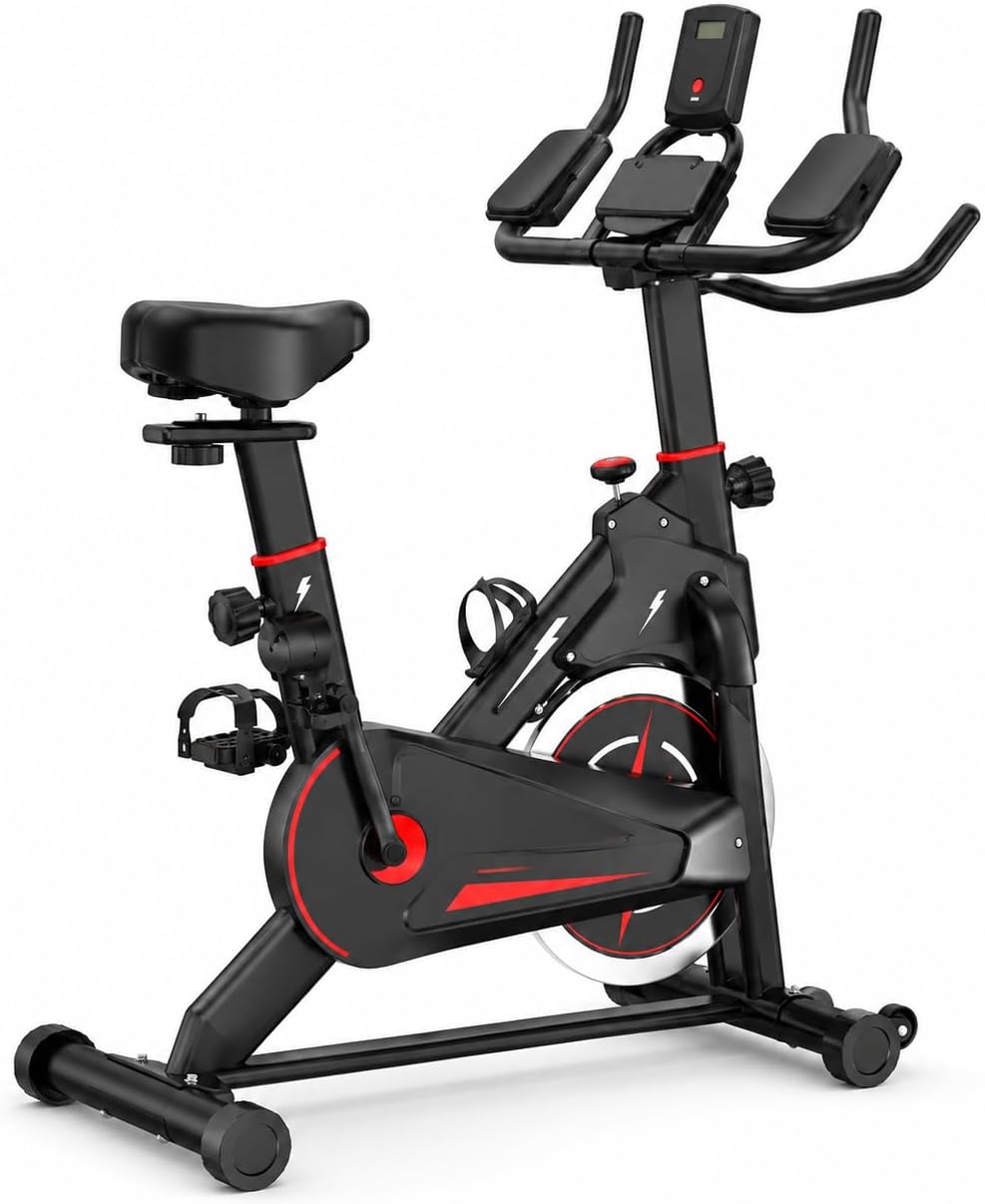 Indoor Magnetic Exercise Bike, - Exercise Bike Magnetic Resistance review and price