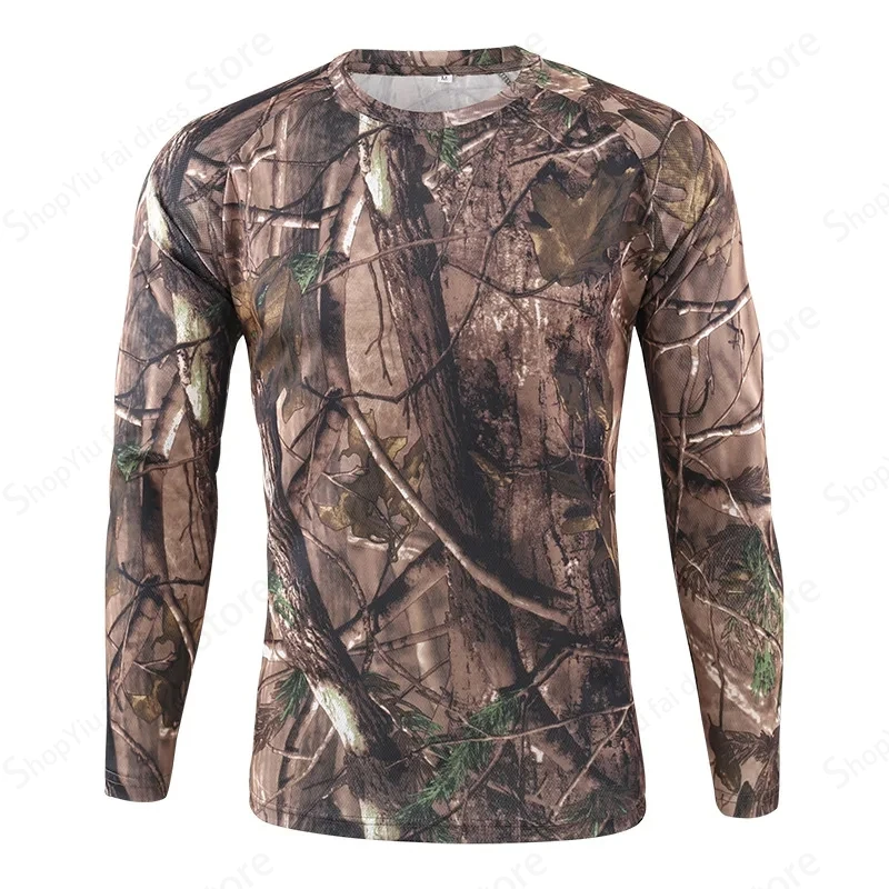 Mens Camo Long Sleeve T Shirt  - Hiking review and price